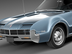 Oldsmobile Tornado 1966 Model 3D