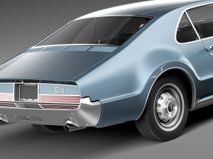 Oldsmobile Tornado 1966 Model 3D