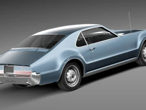 Oldsmobile Tornado 1966 3D Model