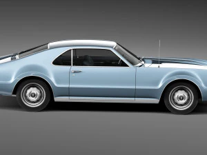 Oldsmobile Tornado 1966 3D Model