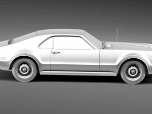 Oldsmobile Tornado 1966 3D Model