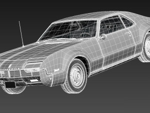 Oldsmobile Tornado 1966 Model 3D