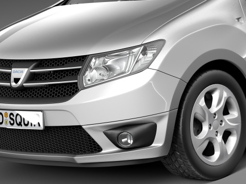 Dacia Logan 2013 Modelo 3D