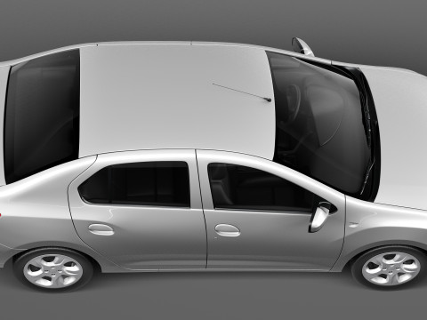 Dacia Logan 2013 Modelo 3D