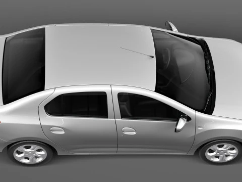 Dacia Logan 2013 3D Model