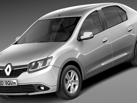 Renault Symbol 2013 3D Model