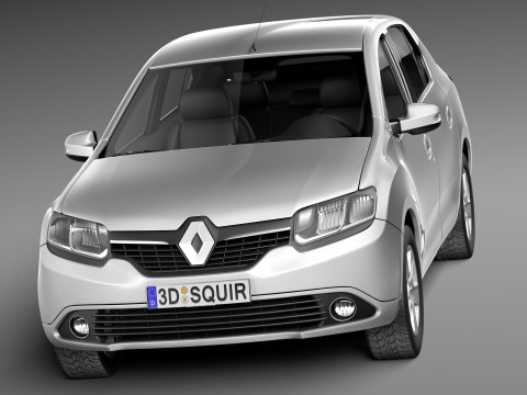 Renault Symbol 2013 3D Model