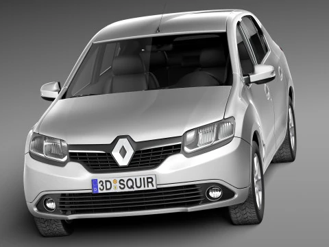 Renault Symbol 2013 3D Model