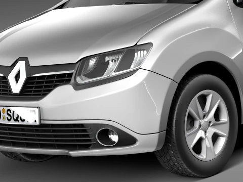 Renault Symbol 2013 3D Model