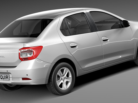 Renault Symbol 2013 3D Model