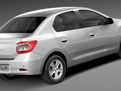 Renault Symbol 2013 3D Model
