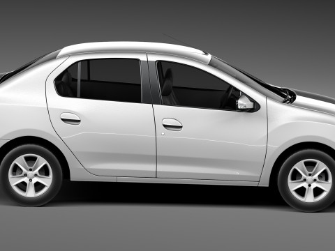 Renault Symbol 2013 3D Model