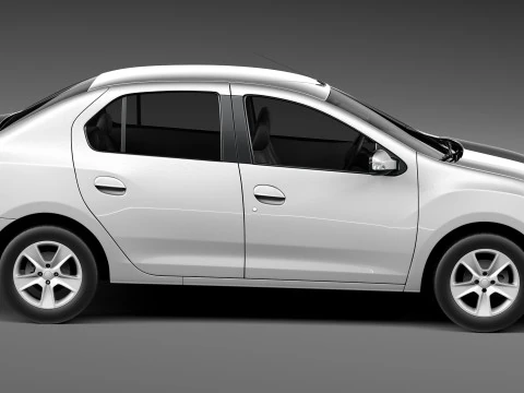 Renault Symbol 2013 3D Model