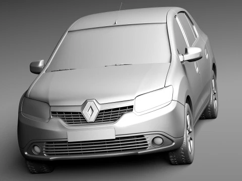 Renault Symbol 2013 3D Model