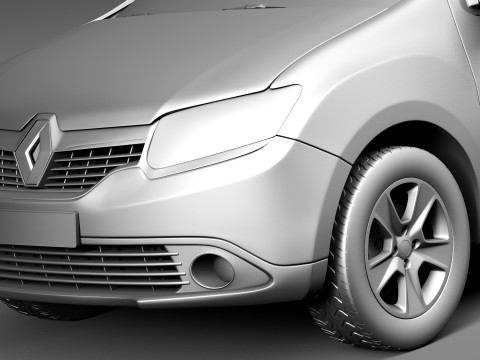 Renault Symbol 2013 3D Model