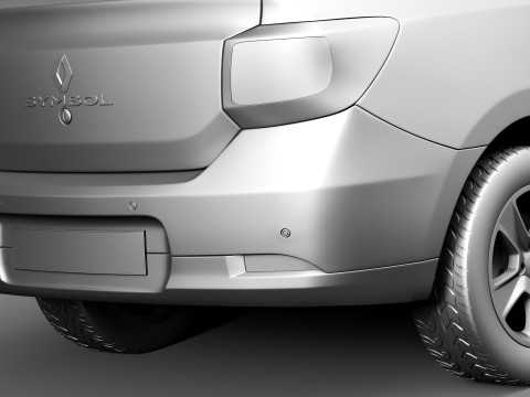Renault Symbol 2013 3D Model