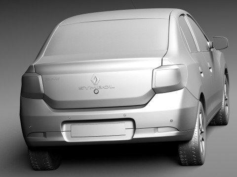 Renault Symbol 2013 3D Model