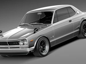 Nissan-horizon 1968-1972 3D Model