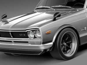 Nissan Skyline 1968-1972 3D Model in Sport Cars 69405 | 3DExport