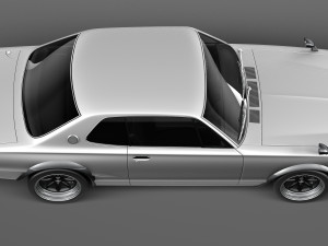 Nissan Skyline 1968-1972 3D-Modell