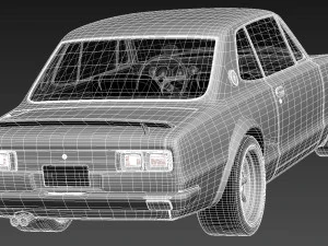 Nissan Skyline 1968-1972 3D Model in Sport Cars 69405 | 3DExport