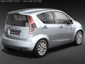 Suzuki Splash Model 3D