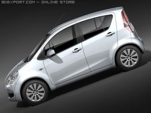 Suzuki Splash Model 3D
