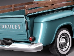 Chevrolet Pickup 1957 3D 모델