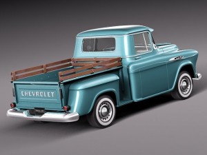 Chevrolet Pickup 1957 3D 모델