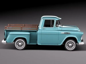 Chevrolet Pickup 1957 3D Model