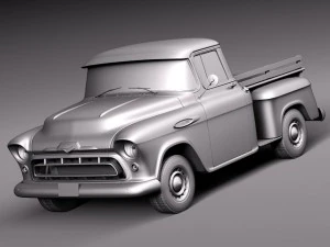 Chevrolet Pickup 1957 3D Model
