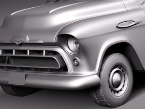 Chevrolet Pickup 1957 3D Model