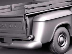 Chevrolet Pickup 1957 3D 모델