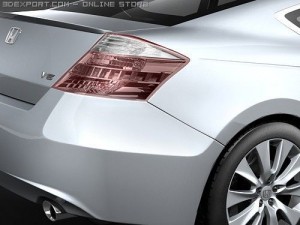 Honda Accord Coupe 2009 3D Model
