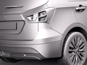 Suzuki SX4 2014 Modelo 3D