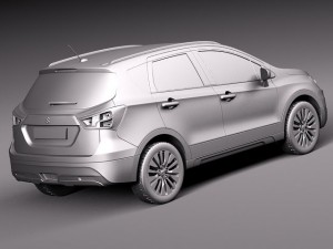 Suzuki SX4 2014 Modelo 3D