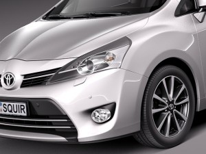 Toyota Corolla Verso 2014 3D Model