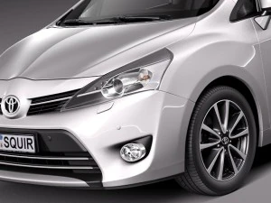 Toyota Corolla Verso 2014 3D Model