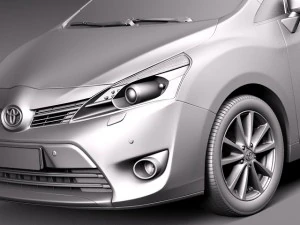 Toyota Corolla Verso 2014 3D Model