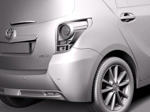 Toyota Corolla Verso 2014 3D Model