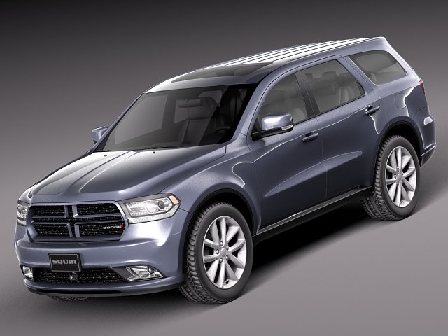 Dodge Durango 2014 3Dモデル .c4d .max .obj .3ds .fbx .stl .blend 