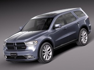 Dodge Durango 2014 3D Model