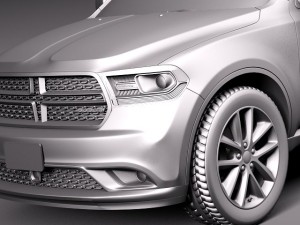 Dodge Durango 2014 3Dモデル