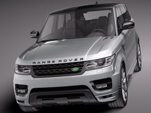 Range Rover Sport 2014 3D Model