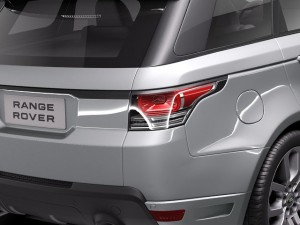 Range Rover Sport 2014 3D Model