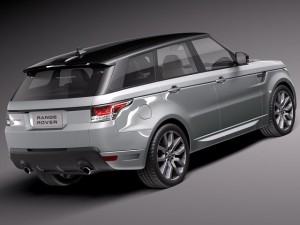 Range Rover Sport 2014 3D Model