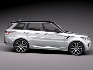 Range Rover Sport 2014 3D Model