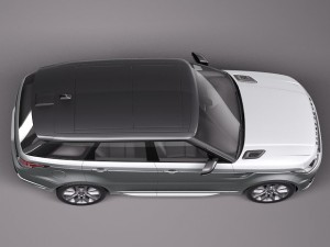Range Rover Sport 2014 3D Model