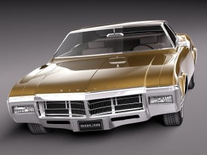 Buick Riviera 1969 3D 모델