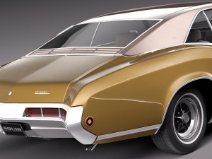 Buick Riviera 1969 3D 모델